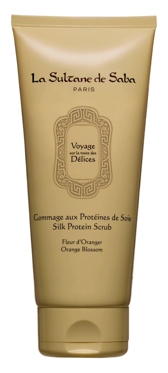 La Sultane De Saba Silk Protein Scrub Orange Blossom - Шовковий протеїновий скраб